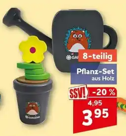 CENTERSHOP Pflanz-Set aus Holz Angebot