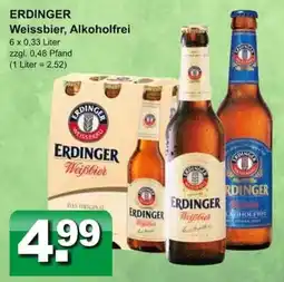 Getränkeparadies Gefromm ERDINGER Weissbier, Alkoholfrei Angebot
