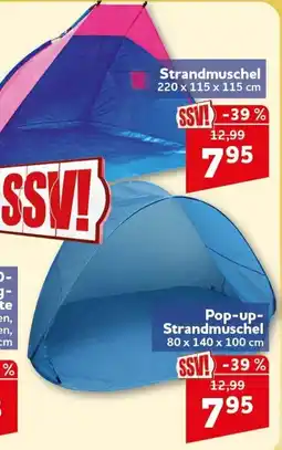 CENTERSHOP Strandmuschel Angebot