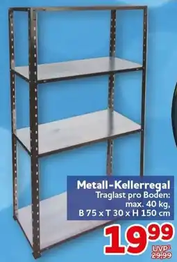 CENTERSHOP Metall-Kellerregal Angebot