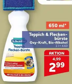 CENTERSHOP Dr. Beckmann Teppich & Flecken-bürste Angebot