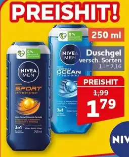 CENTERSHOP NIVEA MEN Duschgel Angebot