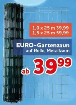CENTERSHOP EURO-Gartenzaun auf Rolle, Metallzaun Angebot