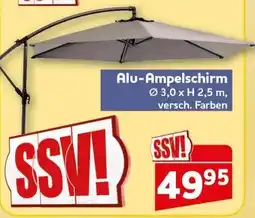 CENTERSHOP Alu-Ampelschirm Angebot