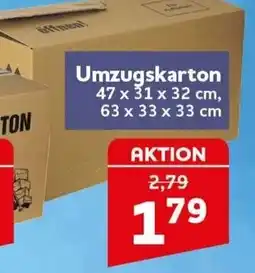 CENTERSHOP Umzugskarton Angebot