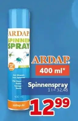 CENTERSHOP ARDAP Spinnen Spray Angebot