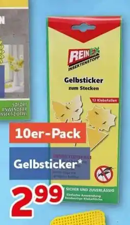 CENTERSHOP REINEX Gelbsticker Angebot