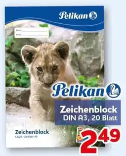 CENTERSHOP Pelikan Zeichenblock Angebot