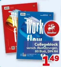 CENTERSHOP Workflow Collegeblock Angebot