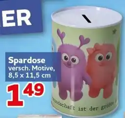 CENTERSHOP Spardose versch. Motive Angebot