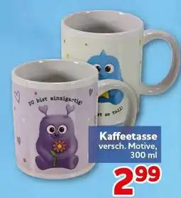 CENTERSHOP Kaffee tasse Angebot