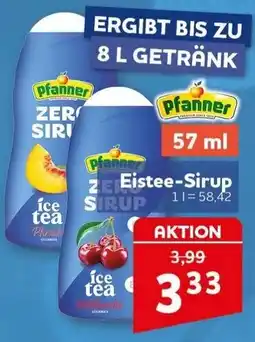 CENTERSHOP Pfanner Eistee-Sirup Angebot