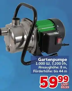 CENTERSHOP Gartenpumpe Angebot