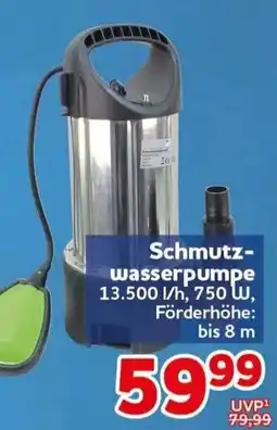 CENTERSHOP Schmutzwasser-pumpe Angebot