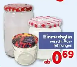 CENTERSHOP Einmachglas Angebot