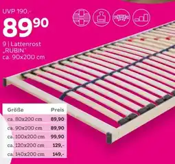 Mömax Lattenrost "RUBIN" Angebot