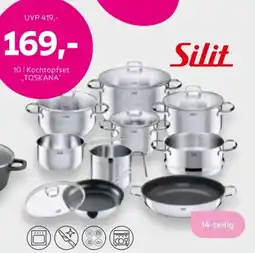Mömax Silit Kochtopfset „TOSKANA“ Angebot
