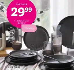 Mömax Tafelservice "BLACK" Angebot