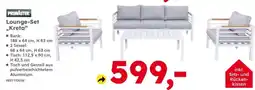 Globus Baumarkt PRIMASTER Lounge-Set „Kreta“ Angebot