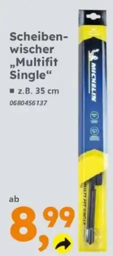 Globus Baumarkt Scheibenwischer "Multifit Single" Angebot