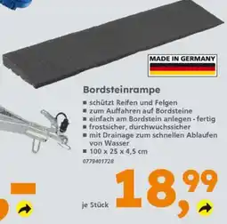 Globus Baumarkt Bordsteinrampe Angebot