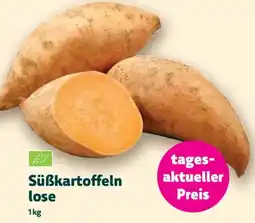 Biomarkt Süßkartoffeln lose Angebot