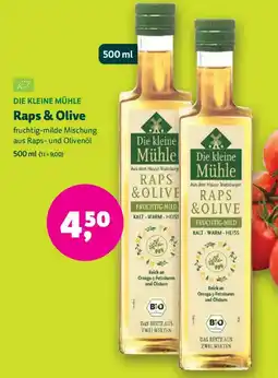 Biomarkt Die kleine Mühle Raps & Olive Angebot