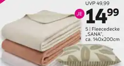 Mömax Fleecedecke "SANA" Angebot