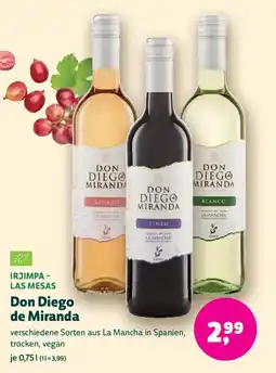 Biomarkt Don Diego de Miranda Angebot