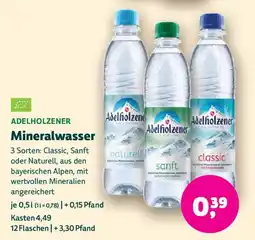 Biomarkt Adelholzener Mineralwasser Angebot
