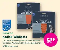 Biomarkt Friedrichs Kodiak-Wildlachs Angebot