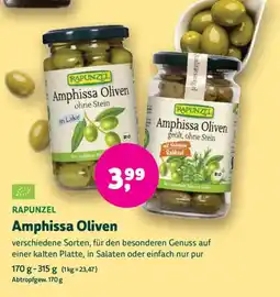 Biomarkt RAPUNZEL Amphissa Oliven Angebot