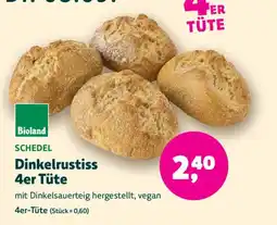 Biomarkt Bioland Dinkelrustiss Angebot