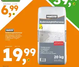 Globus Baumarkt PRIMASTER Bodenausgleichsmasse Angebot