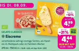 Biomarkt Gelato Classico Eiscreme Angebot