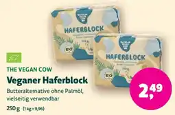 Biomarkt THE VEGAN COW Veganer Haferblock Angebot