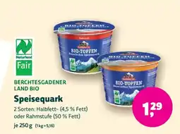 Biomarkt BERCHTESGADENER LAND BIO Speisequark Angebot