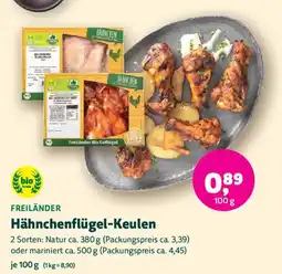 Biomarkt Freiländer Hähnchenflügel-Keulen Angebot