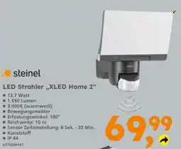 Globus Baumarkt steinel LED Strahler „XLED Home 2“ Angebot