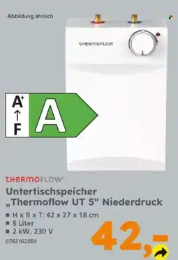 Globus Baumarkt Thermoflow Untertischspeicher Angebot