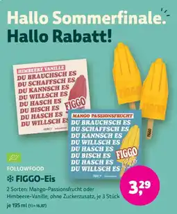 Biomarkt FIGGO-Eis Angebot