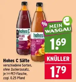 Wasgau Hohes C Säfte Angebot