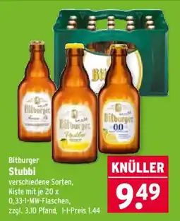 Wasgau Bitburger Stubbi Angebot