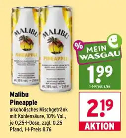 Wasgau Malibu Pineapple Angebot