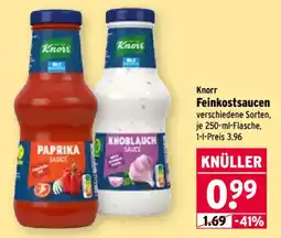 Wasgau Knorr Feinkostsaucen Angebot