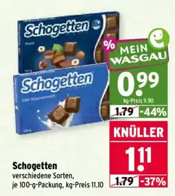 Wasgau Schogetten Angebot