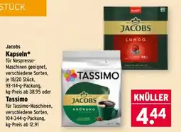 Wasgau Jacobs Tassimo Krönung Angebot