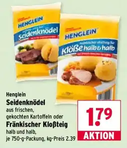 Wasgau Henglein Seidenknödel Angebot