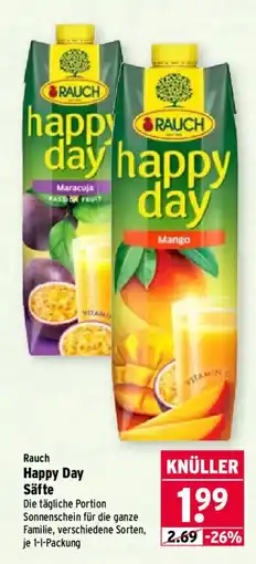 Wasgau Rauch Happy Day Säfte Angebot
