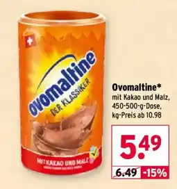 Wasgau Ovomaltine DER KLASSEKER Angebot